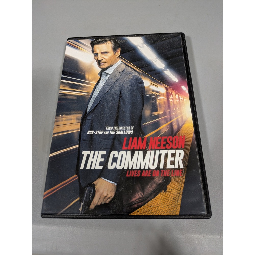 The Commuter DVD Liam Neeson Action Thriller Lionsgate New Sealed Movie